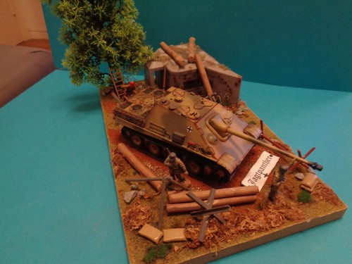 Panzer modell gebaut - panzer,