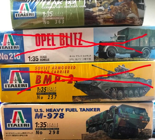 Modellbausätze italeri wwii - italeri, d